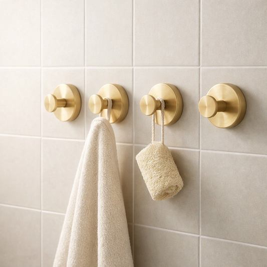 Sleek Suction Hooks No Drill