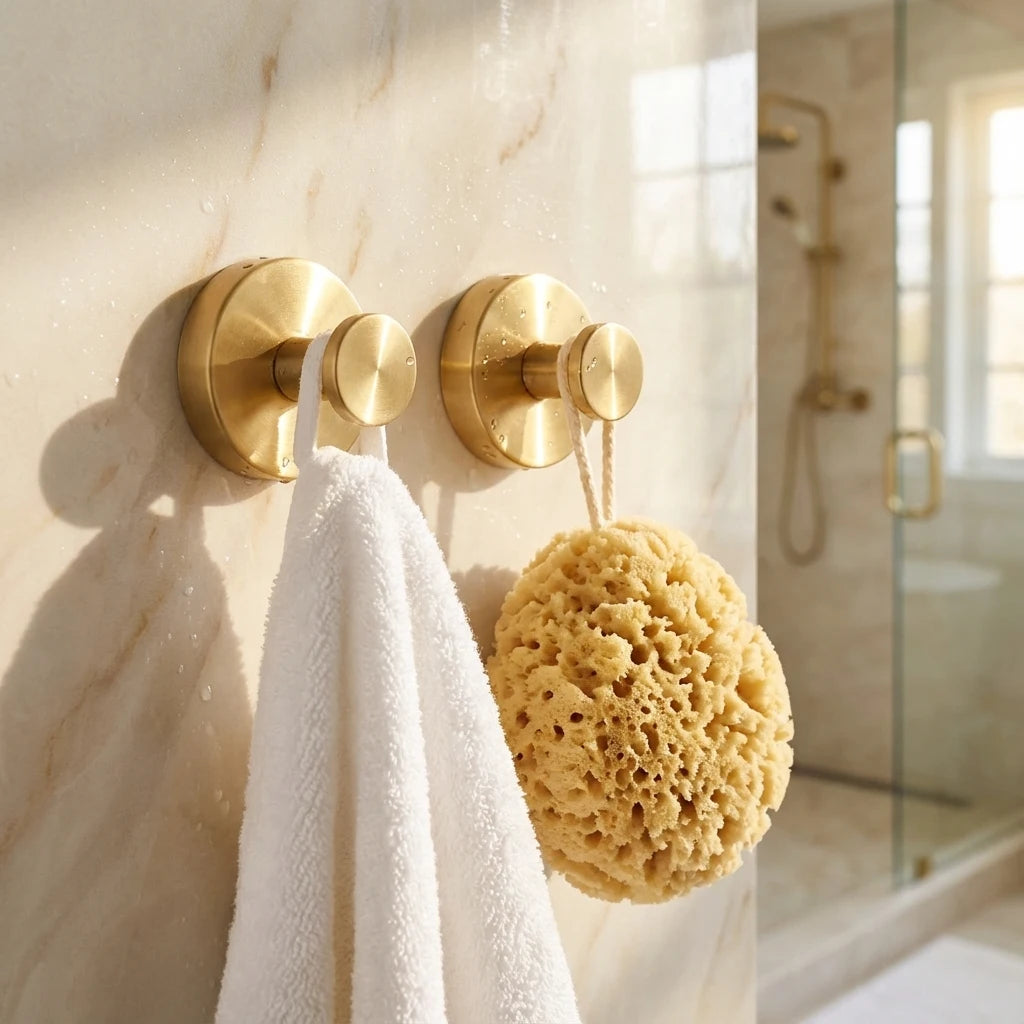 Sleek Suction Hooks No Drill