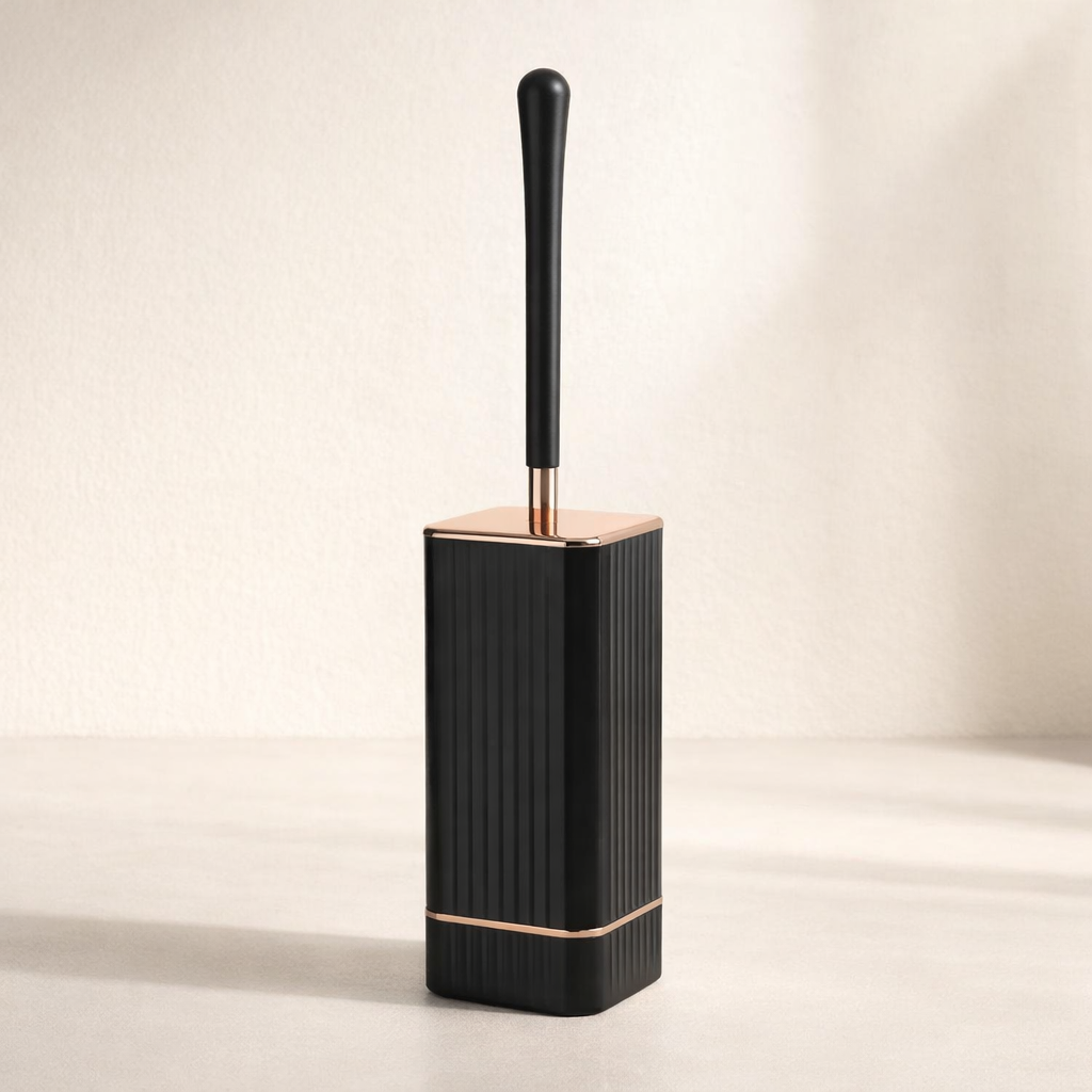 Sleek Wall Mount Toilet Brush Set