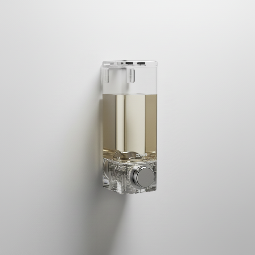 Slim Suction Cup Soap Dispenser