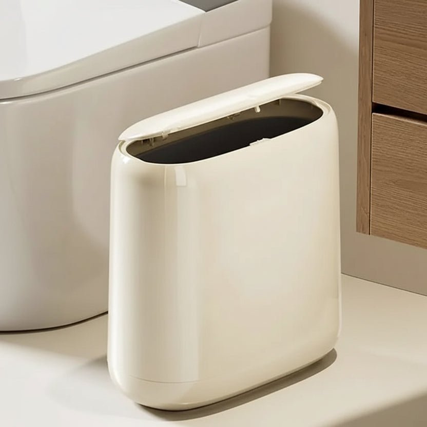 Slim Water-Resistant Trash Can