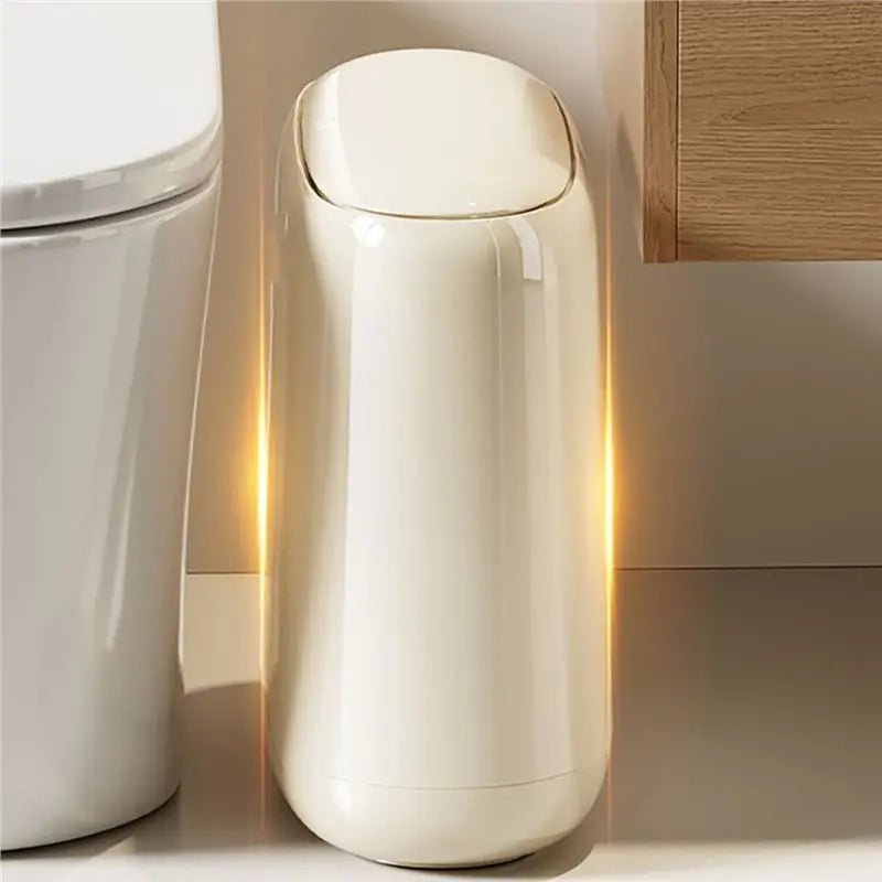 Slim Water-Resistant Trash Can