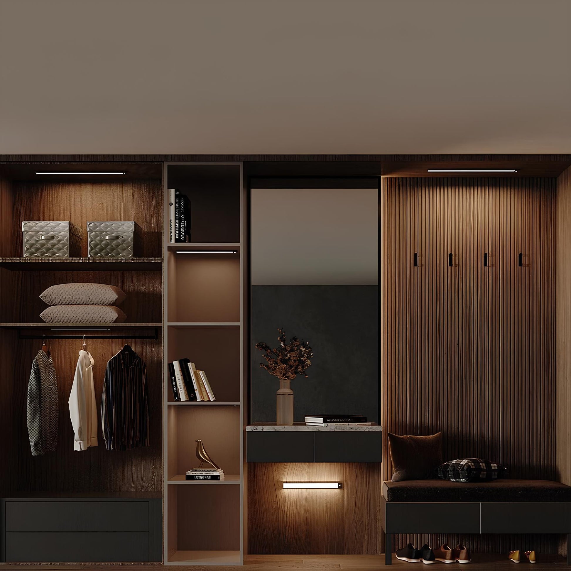 Slim Wireless Night Light With Motion Sensor