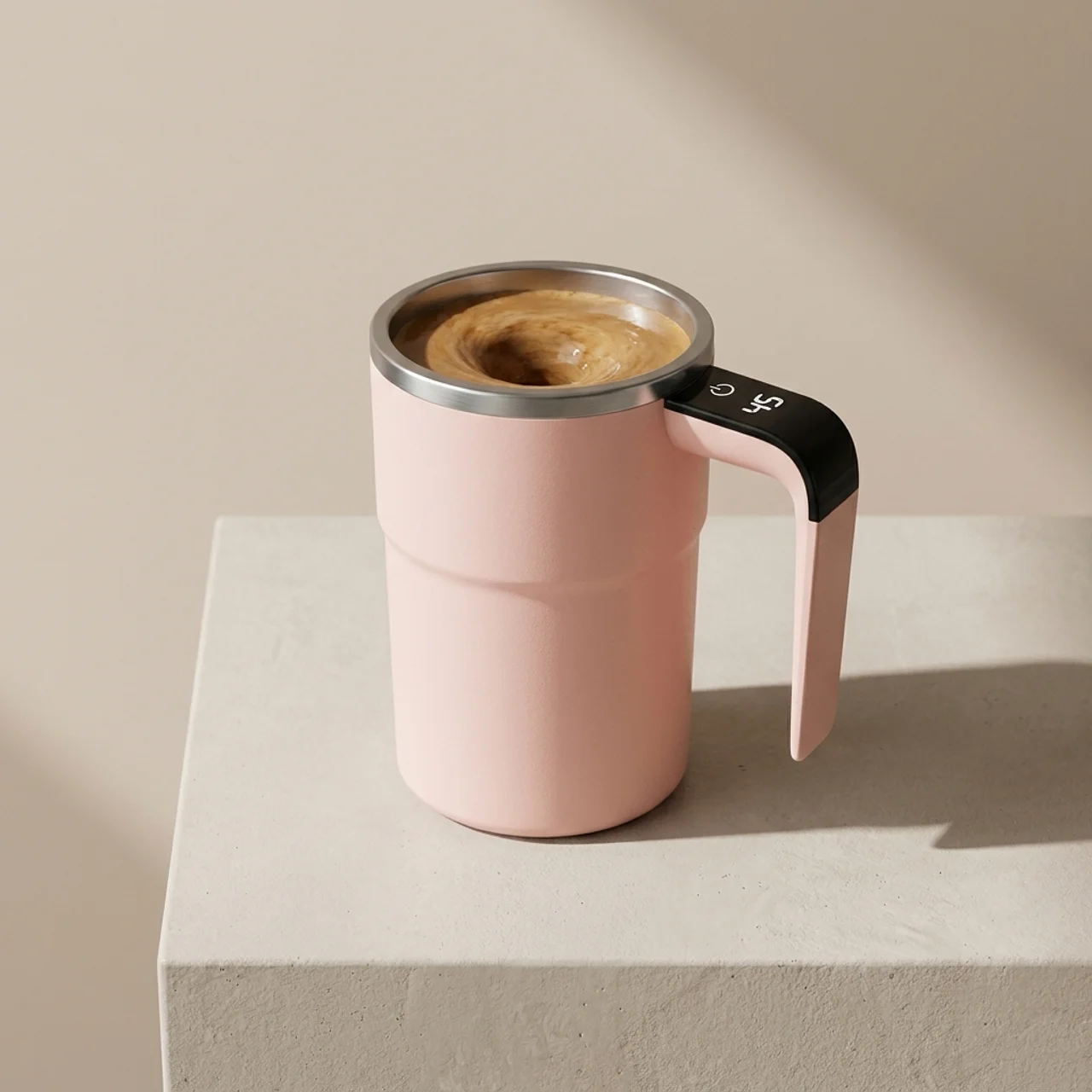 Smart Automatic Mixing Coffee Cup