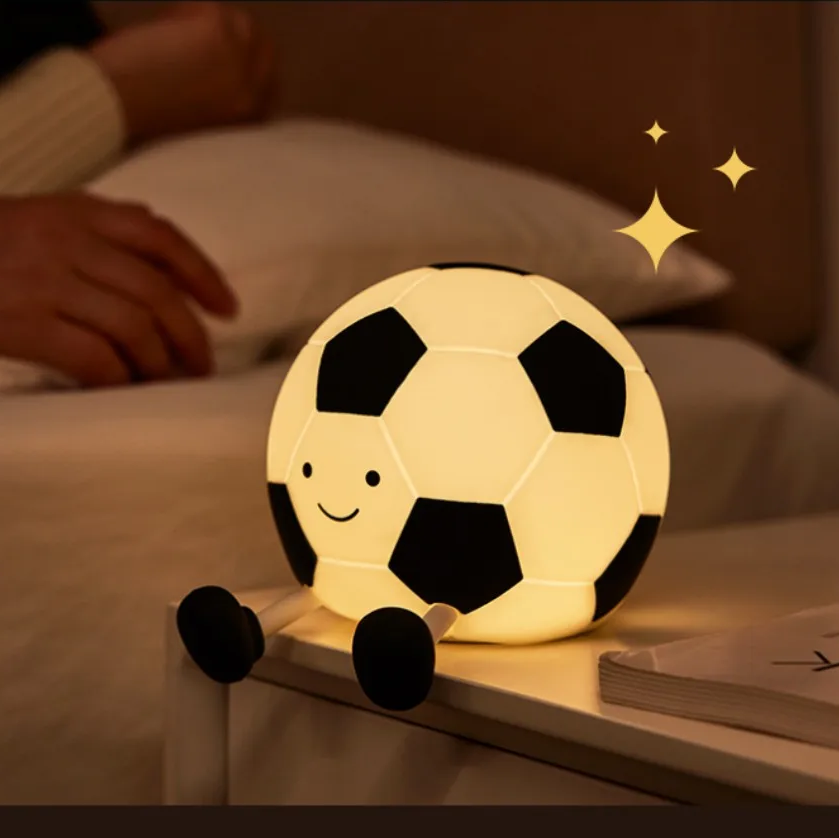 Soccer Ball Night Light Rechargeable