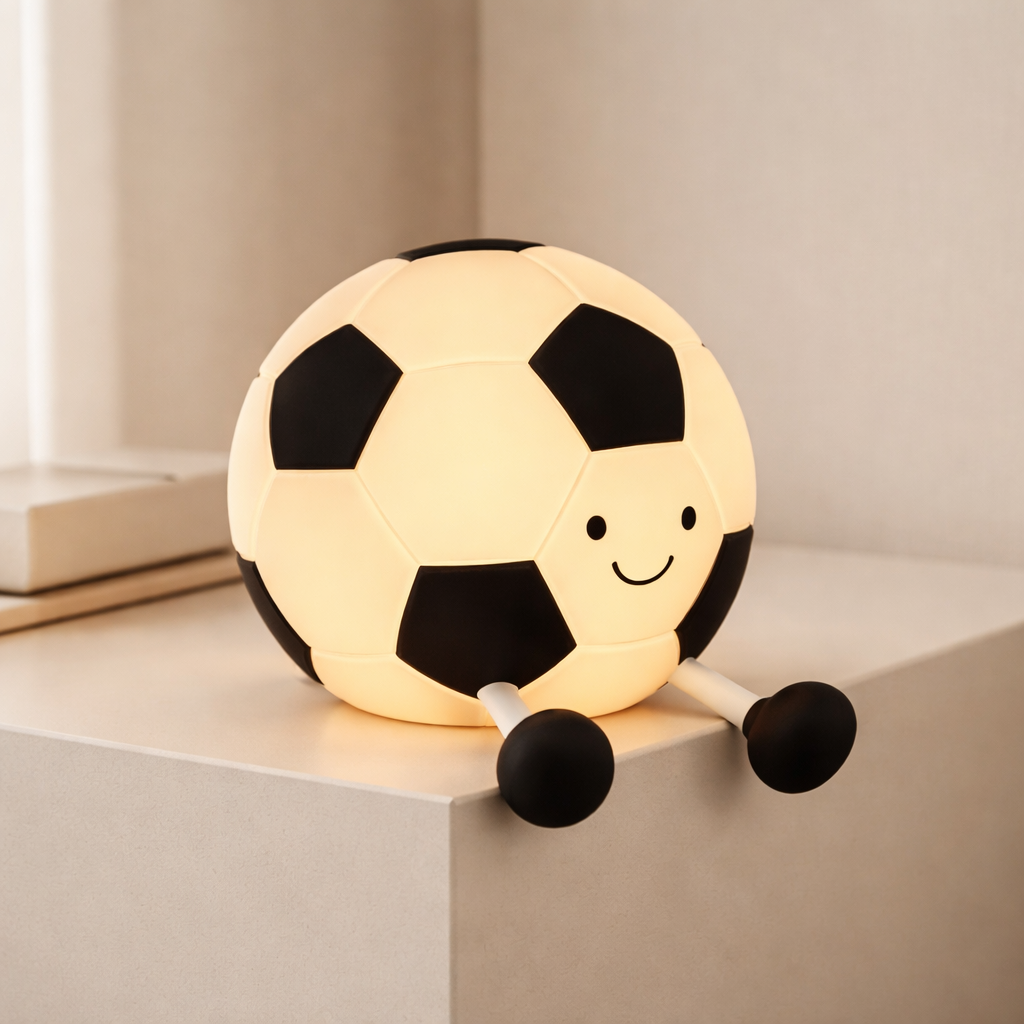 Soccer Ball Night Light Rechargeable