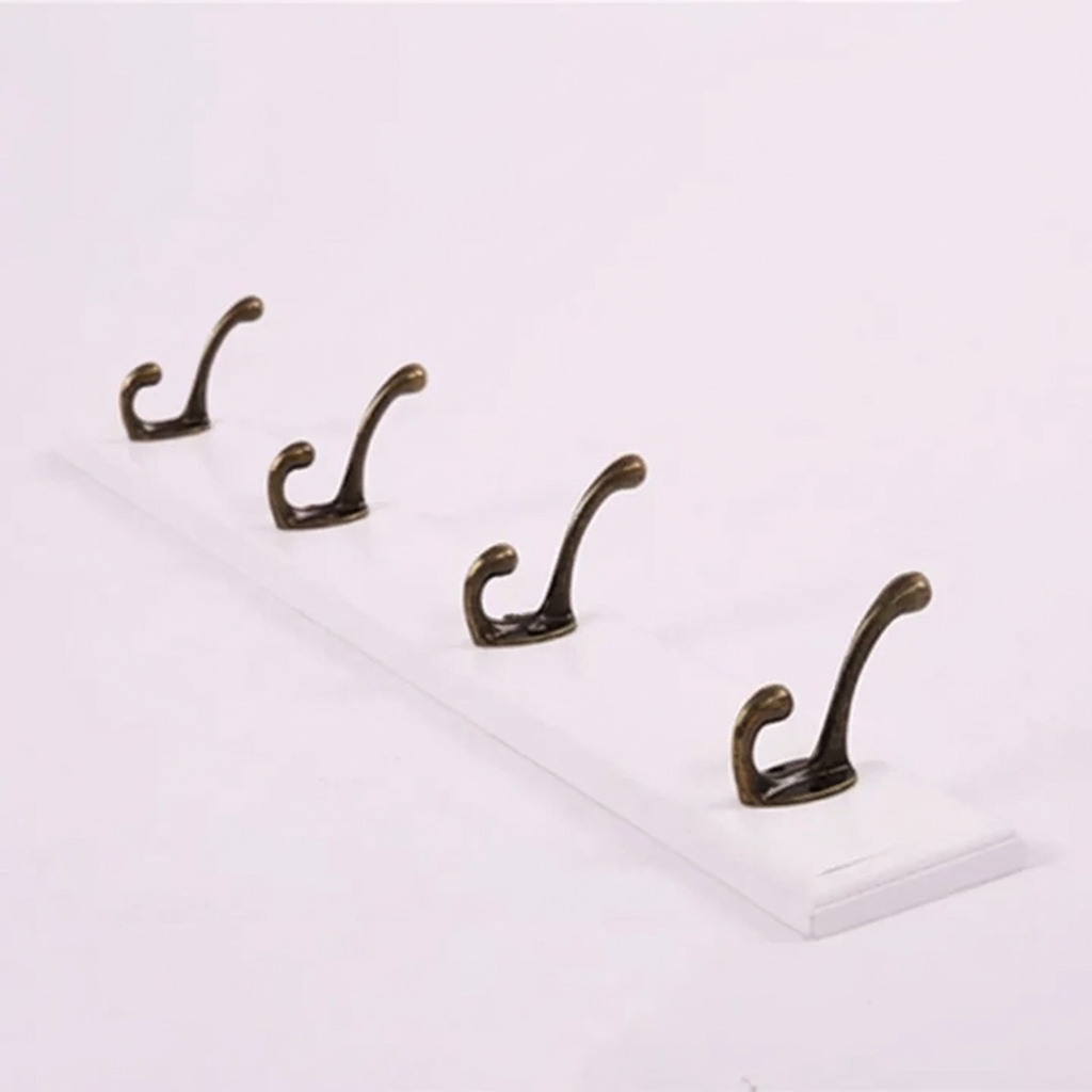 Solid Wood Wall Mounted Coat Rack
