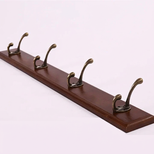 Solid Wood Wall Mounted Coat Rack
