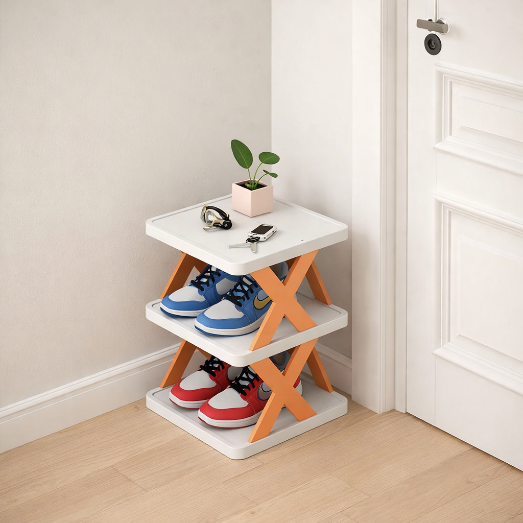 Space Saving Multi Layer Shoe Rack
