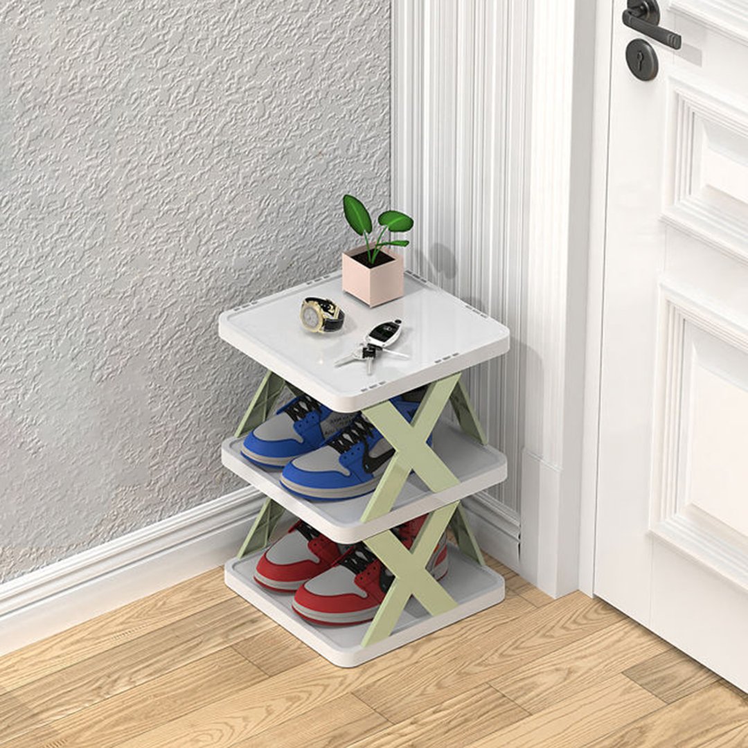 Space Saving Multi Layer Shoe Rack