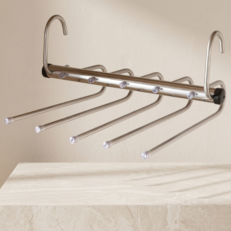 Stainless Steel Pants Hanger Multi Layer