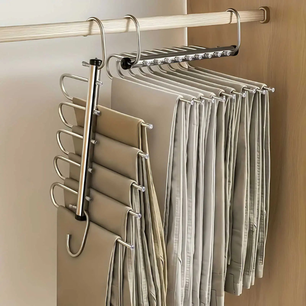 Stainless Steel Pants Hanger Multi Layer