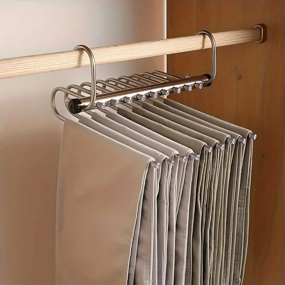 Stainless Steel Pants Hanger Multi Layer