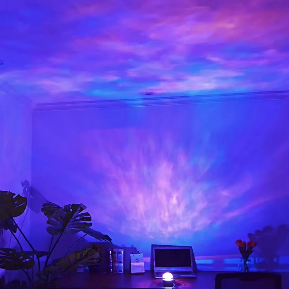 Star And Aurora Projector