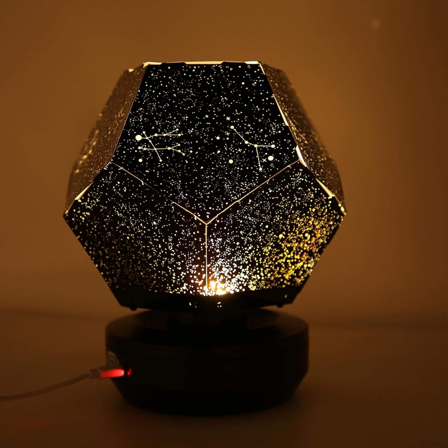 Starry Sky Projector With Foldable Lampshade