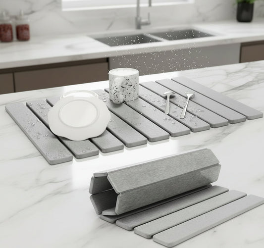 Stone Slim Absorbent Bath Mat