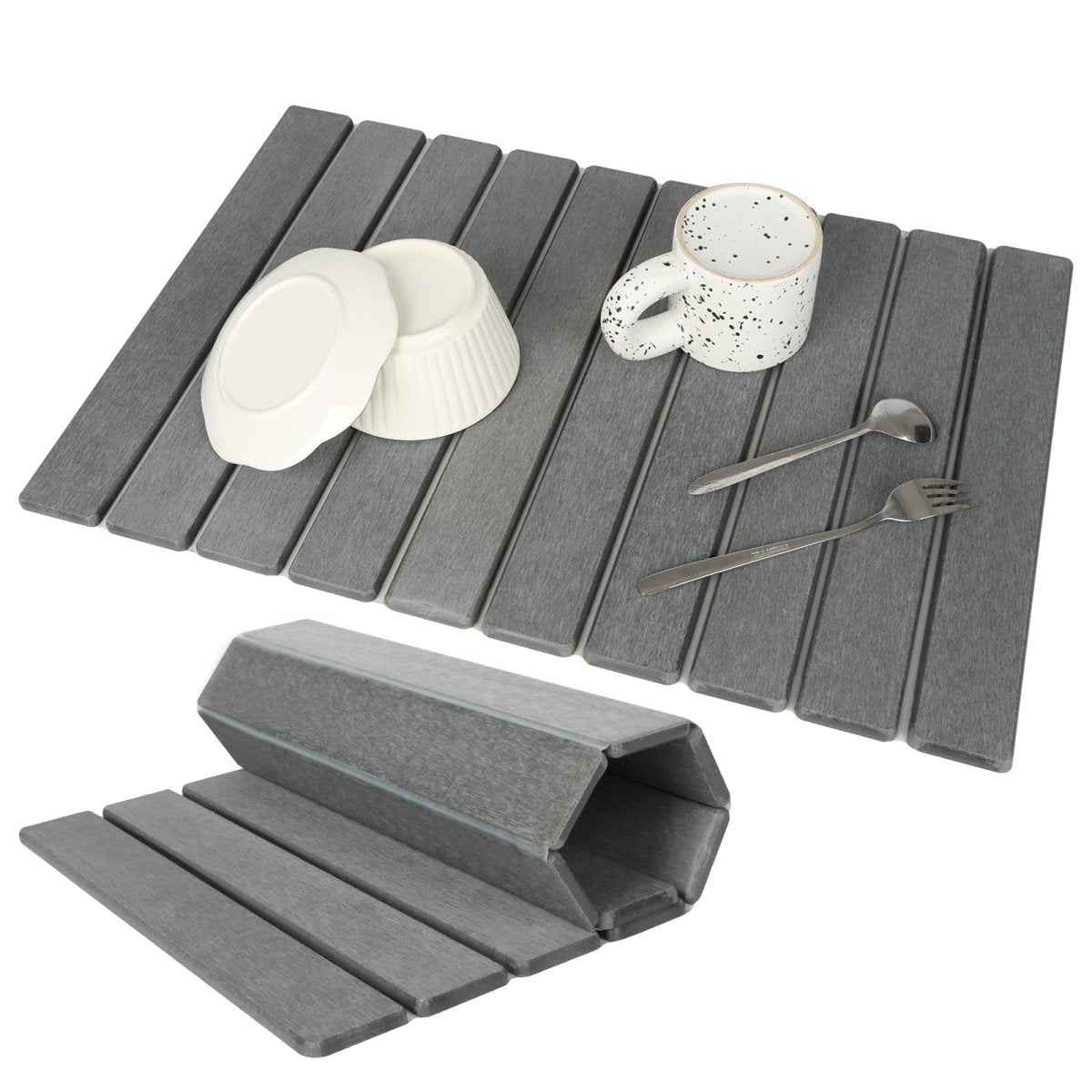 Stone Slim Absorbent Bath Mat