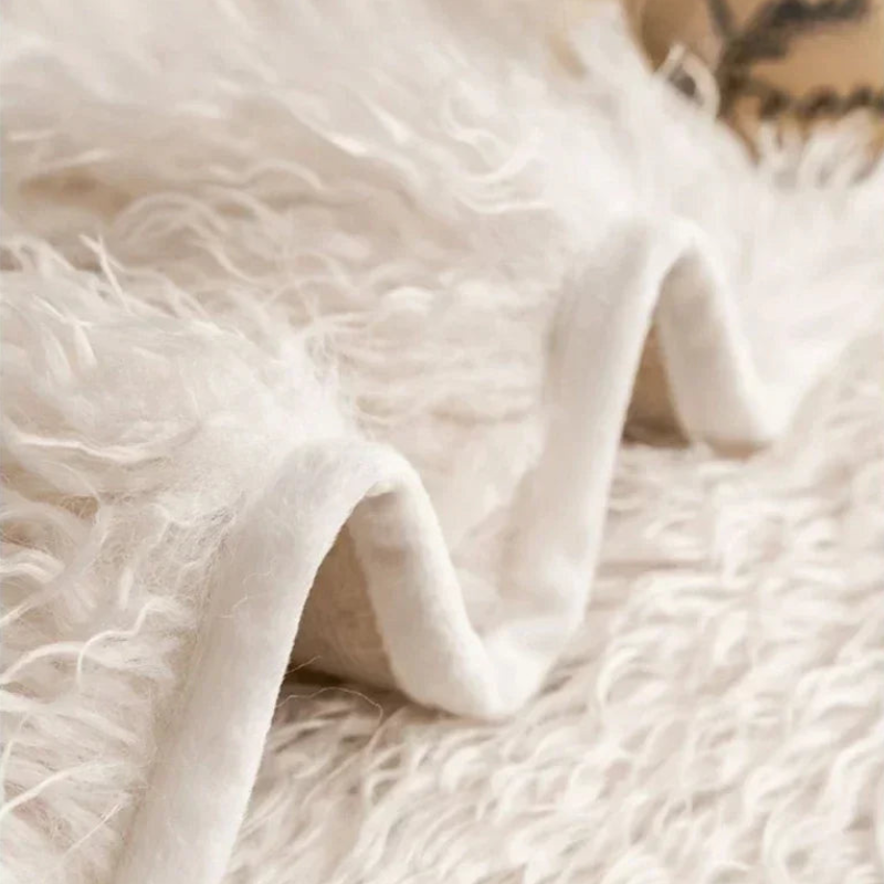 Stretchable Sofa Cover Faux Lambswool