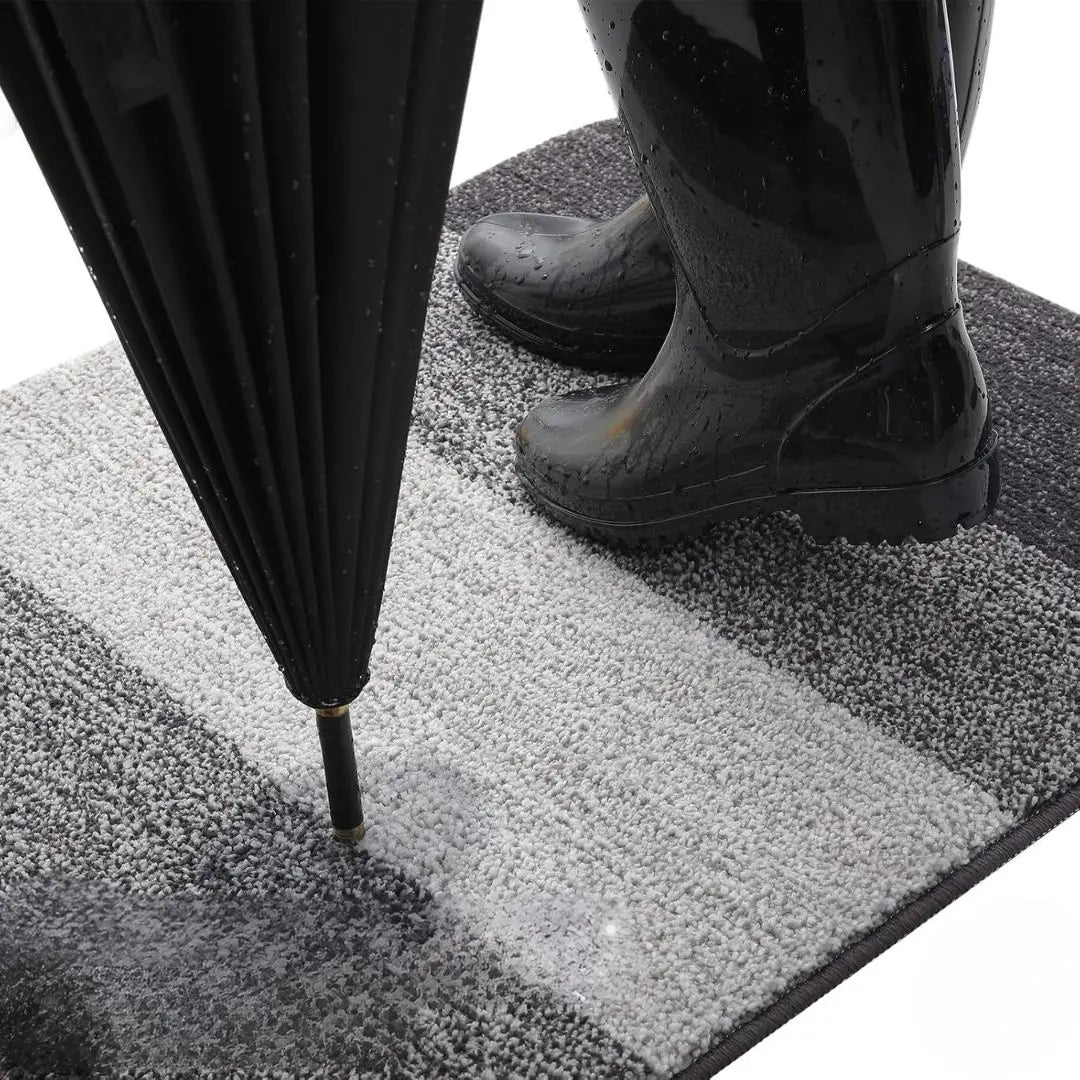 Striped Entryway Mat