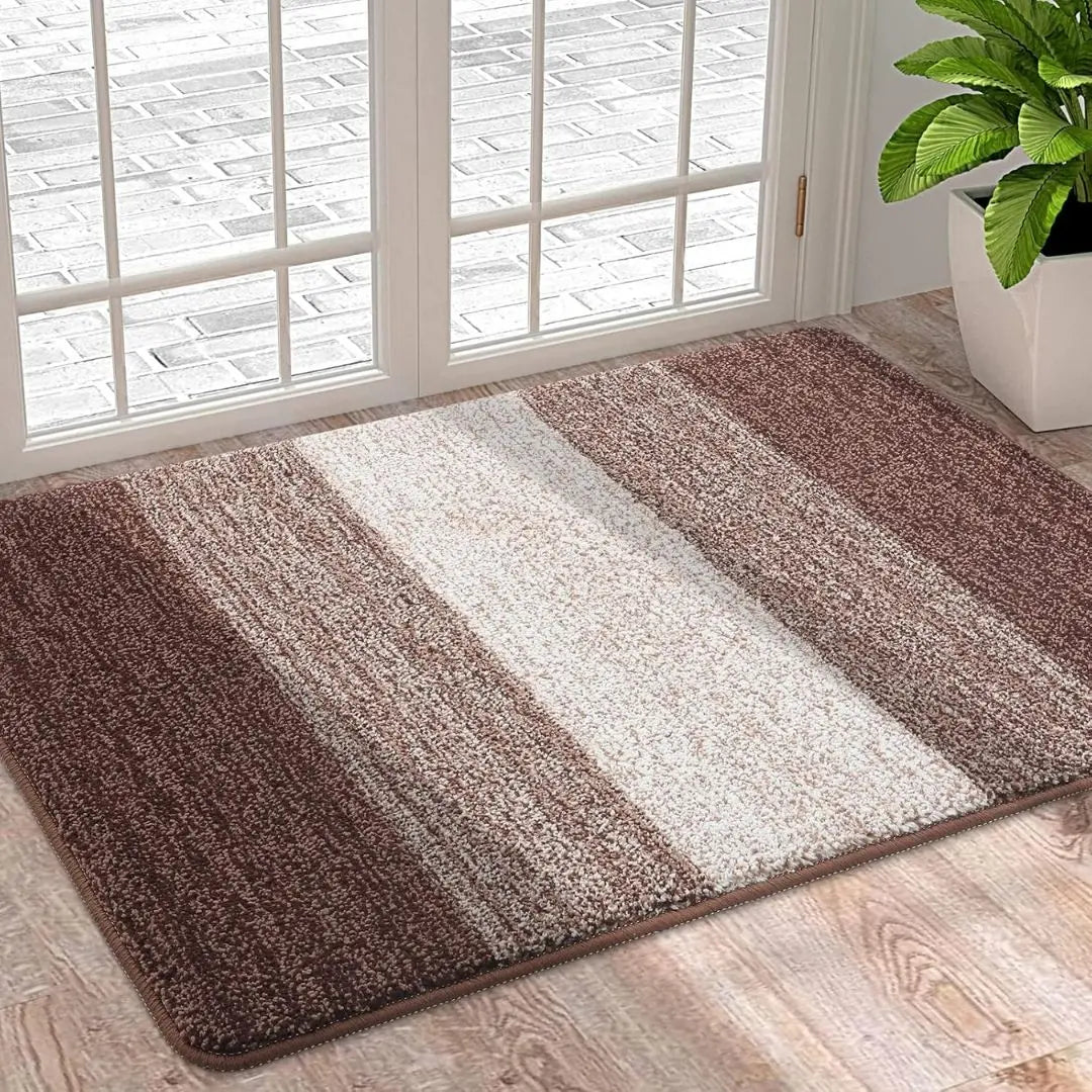 Striped Entryway Mat