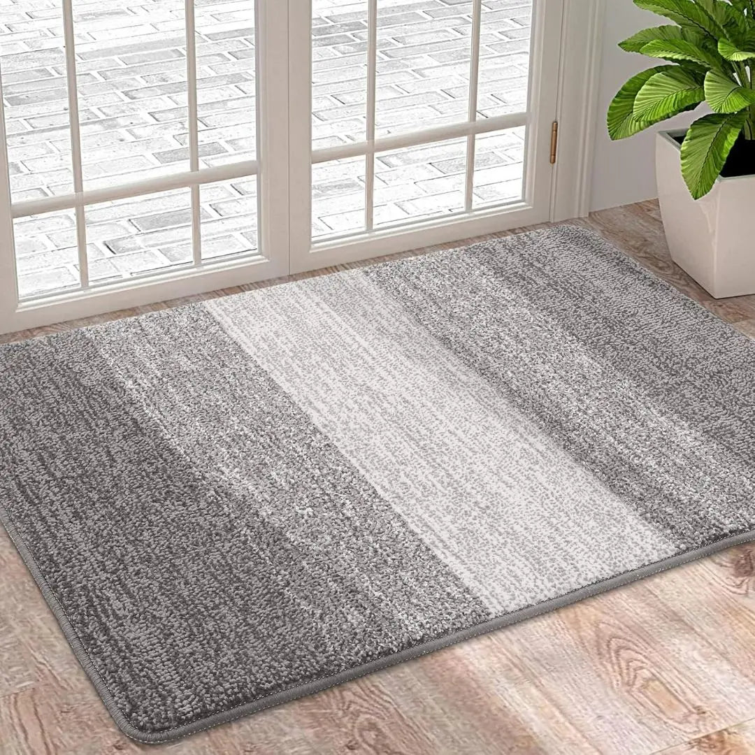 Striped Entryway Mat