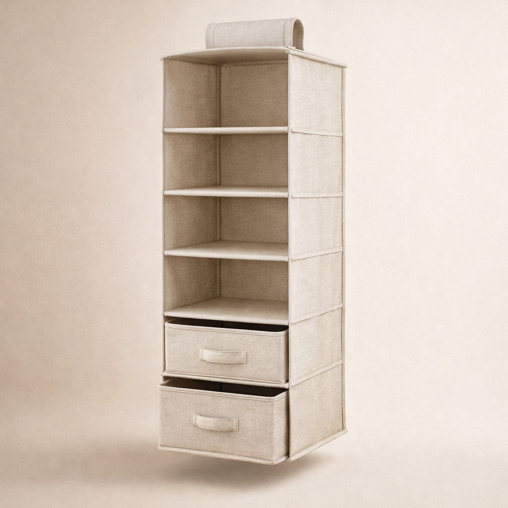Structured Shelving Closet Organizer