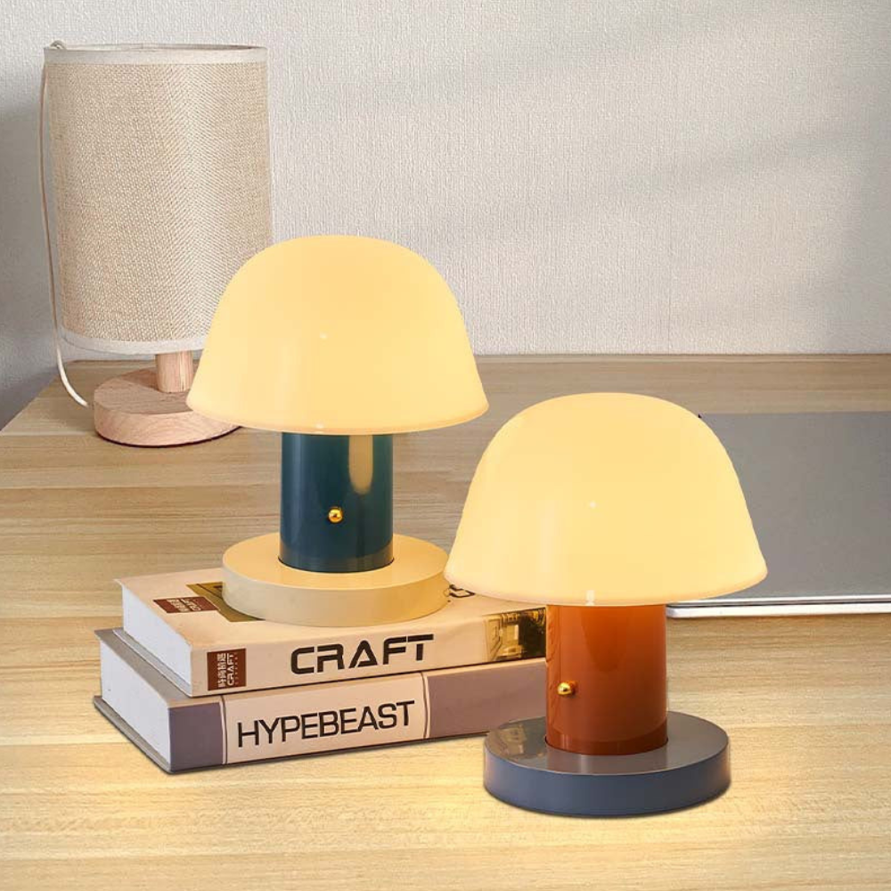 Touch Dimmer Table Lamp With USB Port