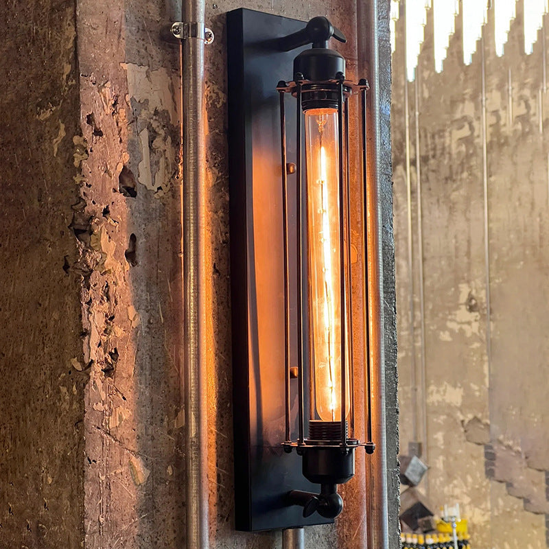 Vintage Cast Iron Wall Light