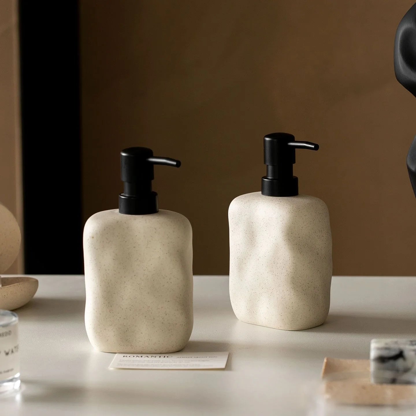 Wabi-Sabi Press Pump Soap Dispenser