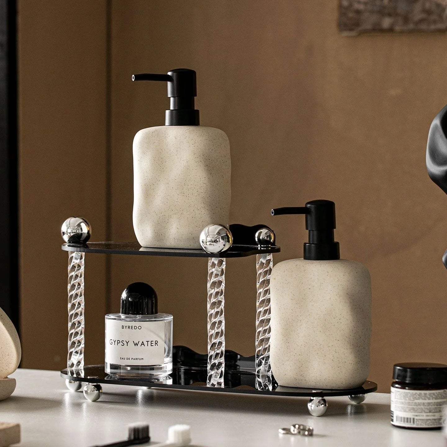 Wabi-Sabi Press Pump Soap Dispenser