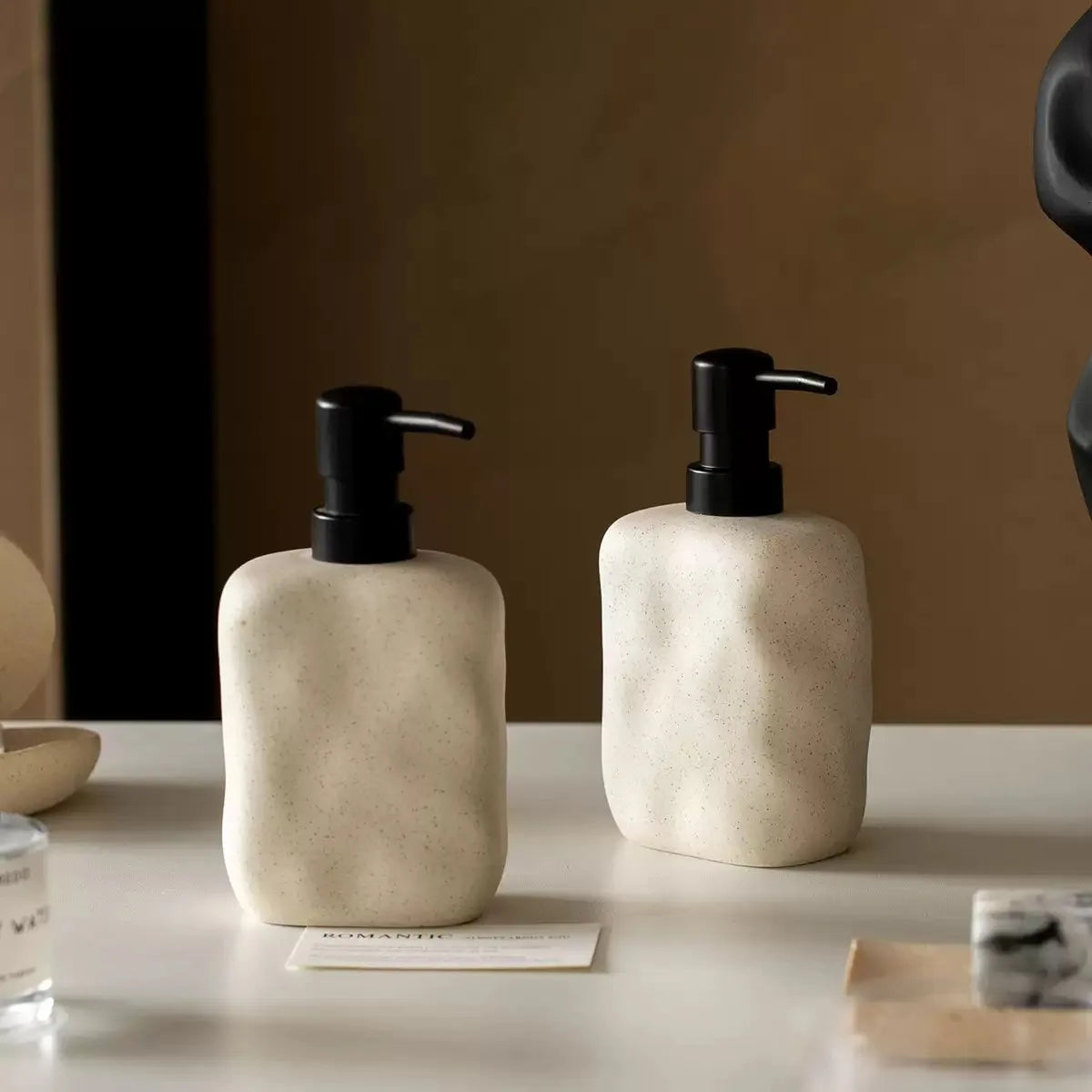 Wabi-Sabi Press Pump Soap Dispenser