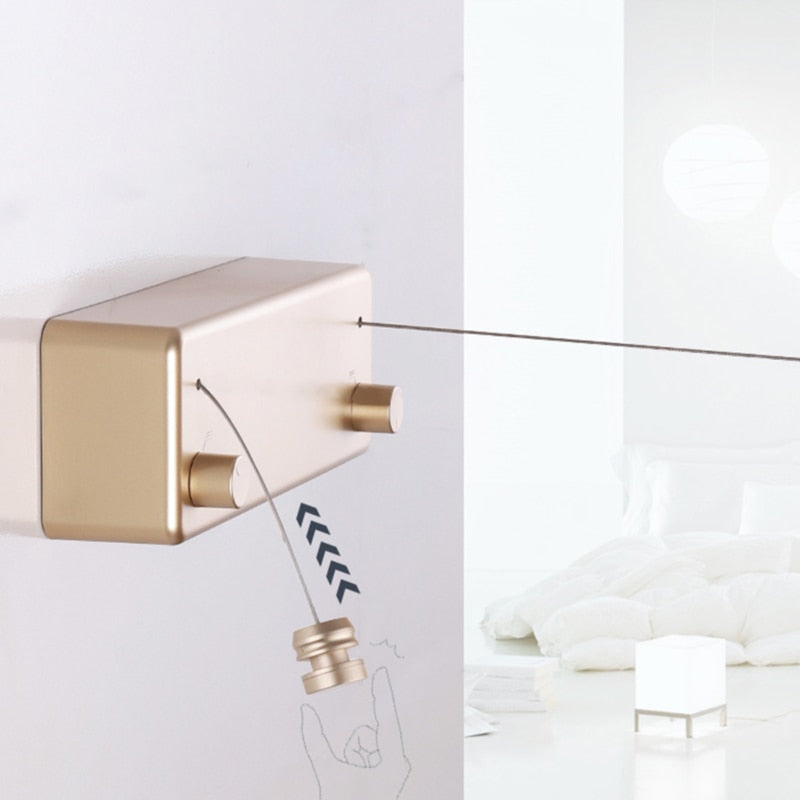 Wall Mounted Ret retractable Clothesline