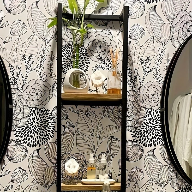 Wall Mounted Towel Rack With Shelf
