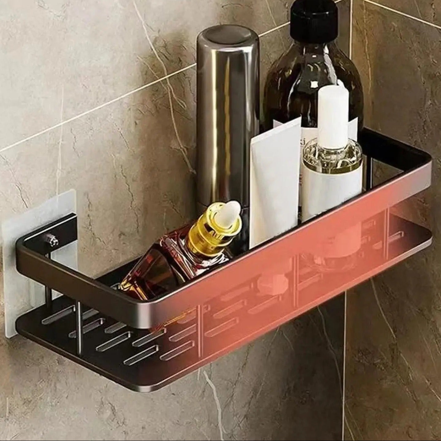 Wall Shelf With No-Drill Installation