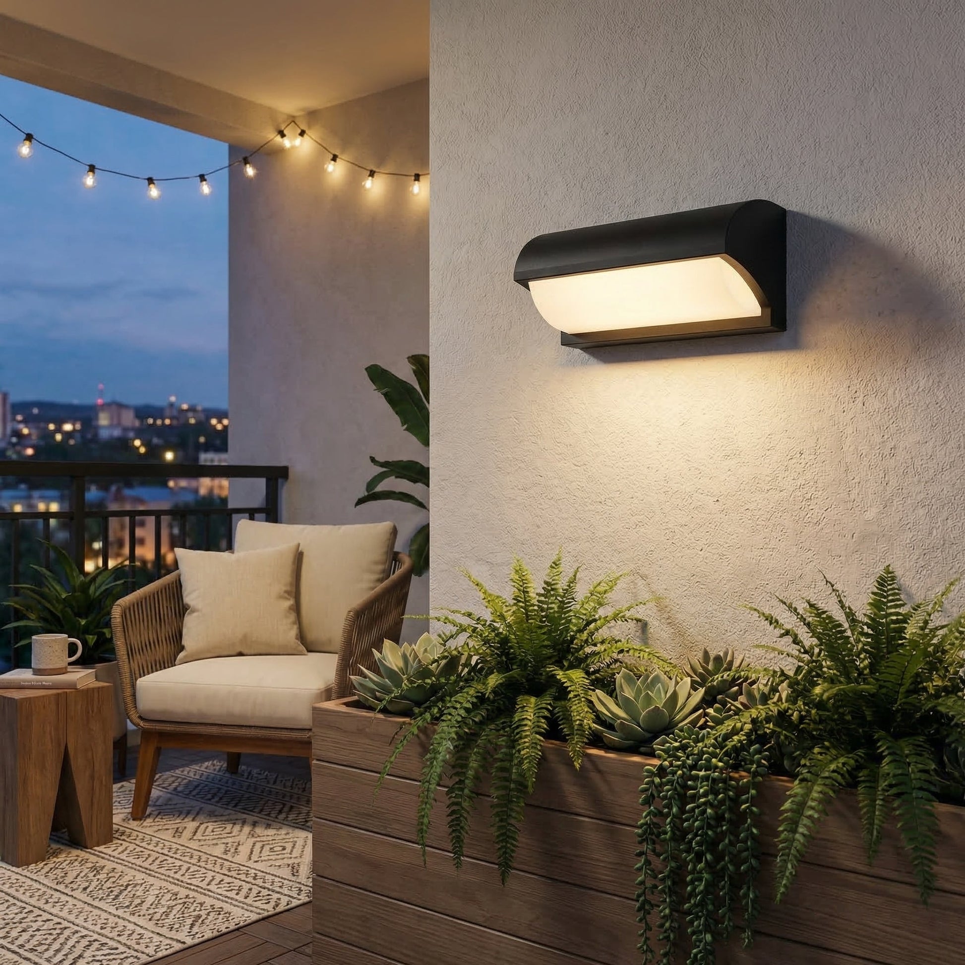 Waterproof Exterior LED Wall Light