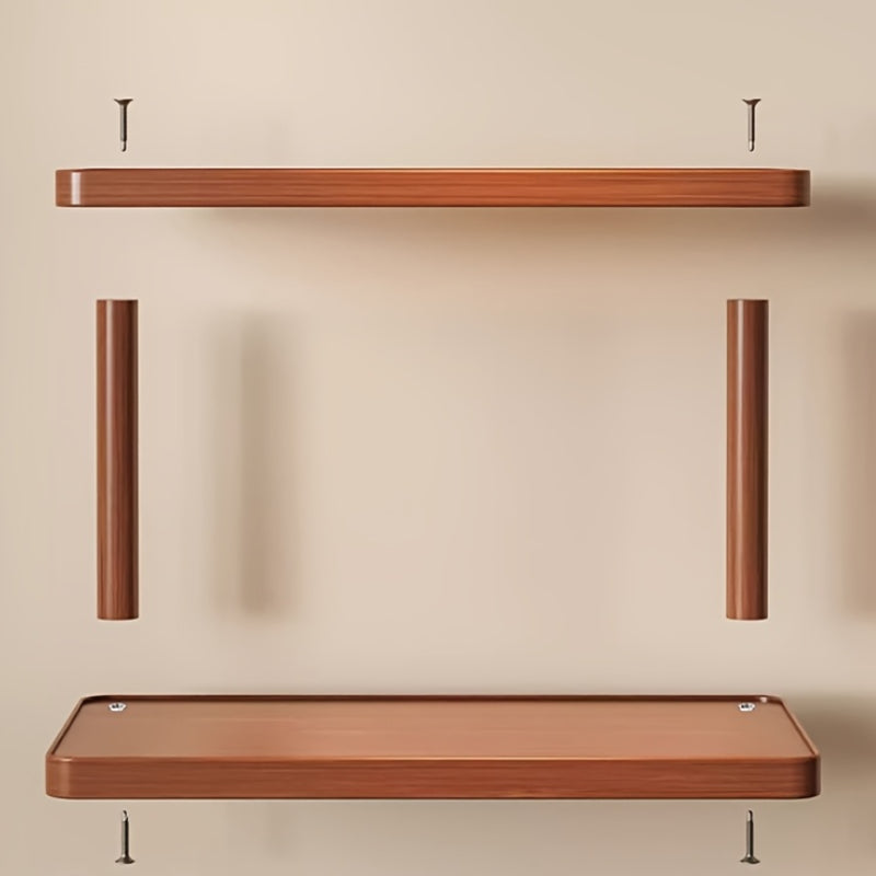 Wood 2-Tier Display Rack