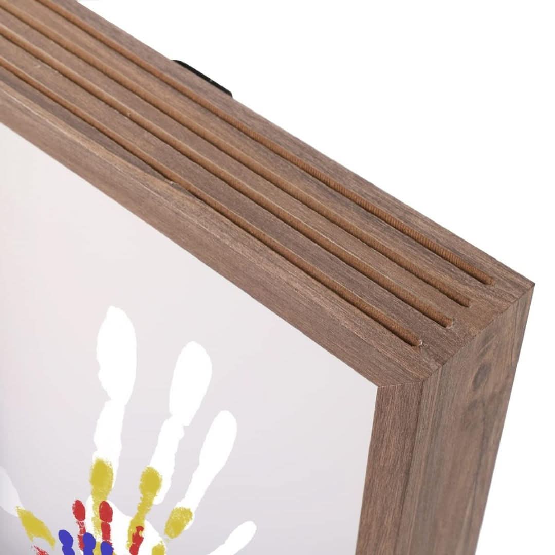 Wood Handprint Footprint Frame