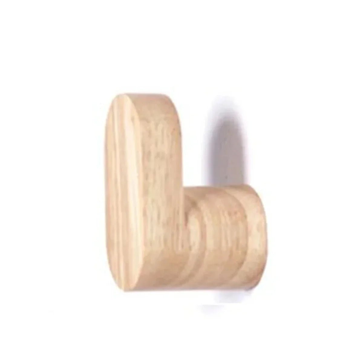 Wooden L-Shaped Coat Hooks